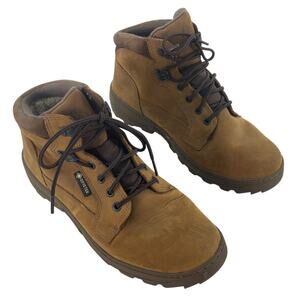 Rocky Brown Leather Hiking Work Boots Men’s Size 8 Pre-Owned